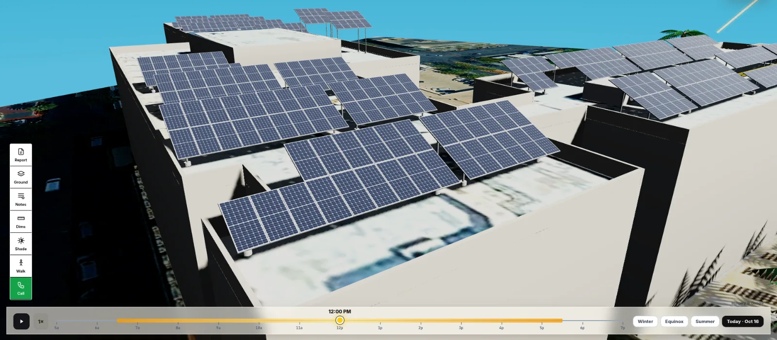 3D rooftop solar design in SolarDraft