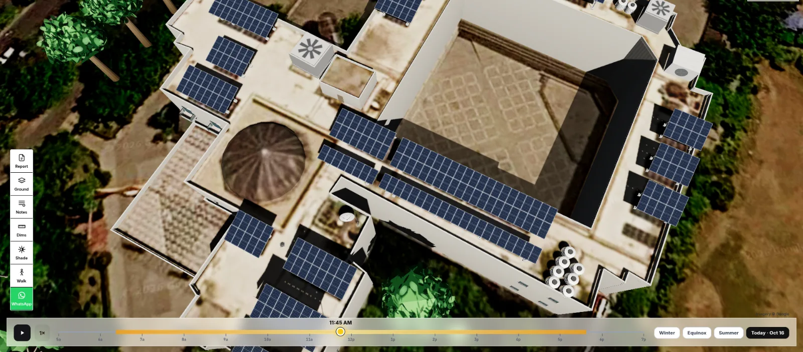 3D rooftop solar design in SolarDraft